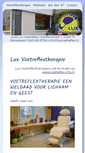 Mobile Screenshot of luxvoetreflex.nl